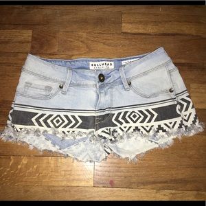 NWOT Pacsun Printed Distressed Shorts